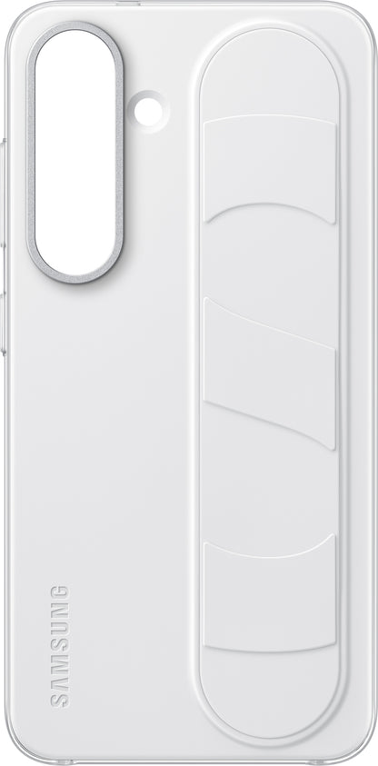 Capa para Samsung Galaxy S25 S931, Standing Grip, Branca EF-GS931CWEGWW