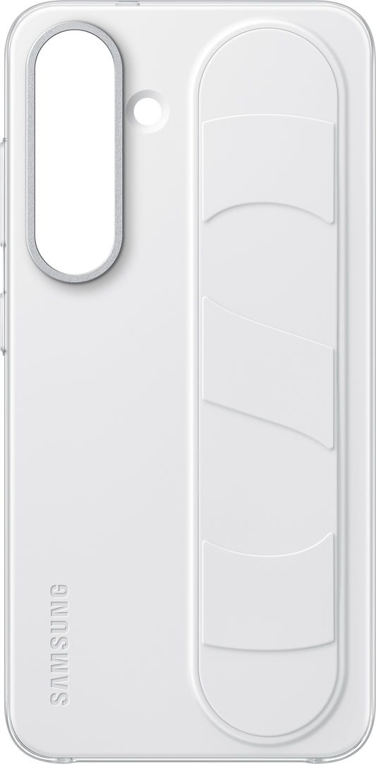 Capa para Samsung Galaxy S25 S931, Standing Grip, Branca EF-GS931CWEGWW