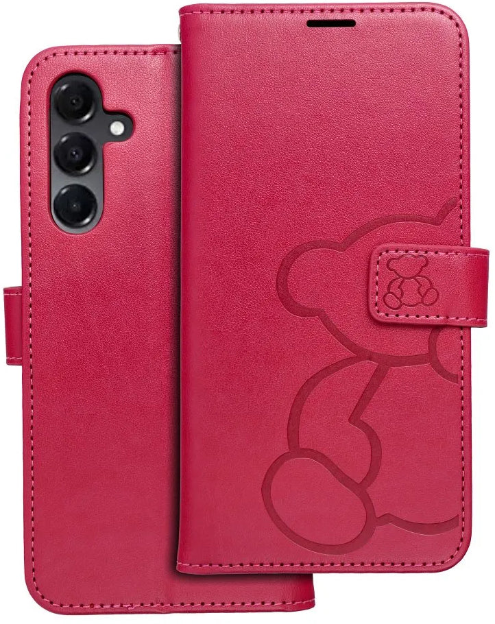 Capa para Samsung Galaxy A16 5G A166, OEM, MEZZO Teddy Bear, Magenta