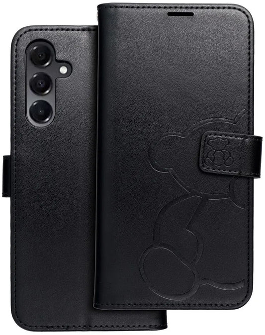 Capa para Samsung Galaxy A16 5G A166, OEM, MEZZO Teddy Bear, Preta