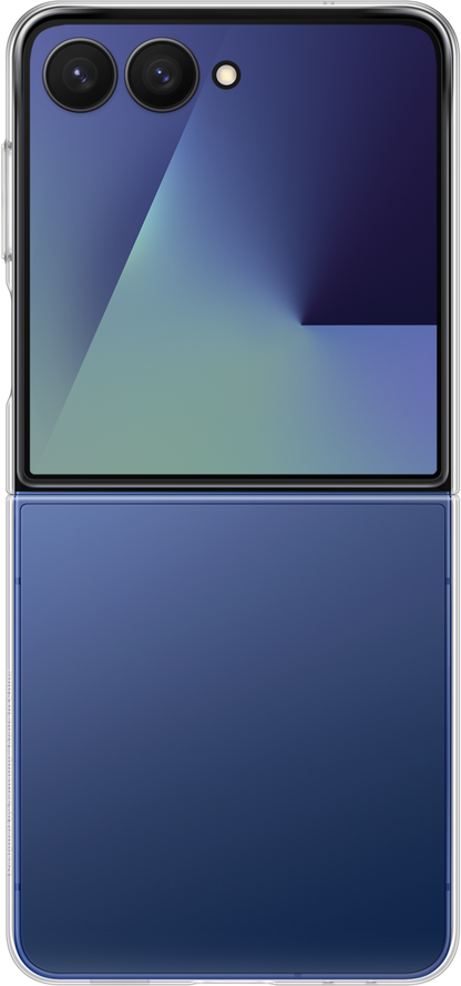 Capa para Samsung Galaxy Z Flip7 F766, Clear Case, Transparente EF-AF766CTEGWW