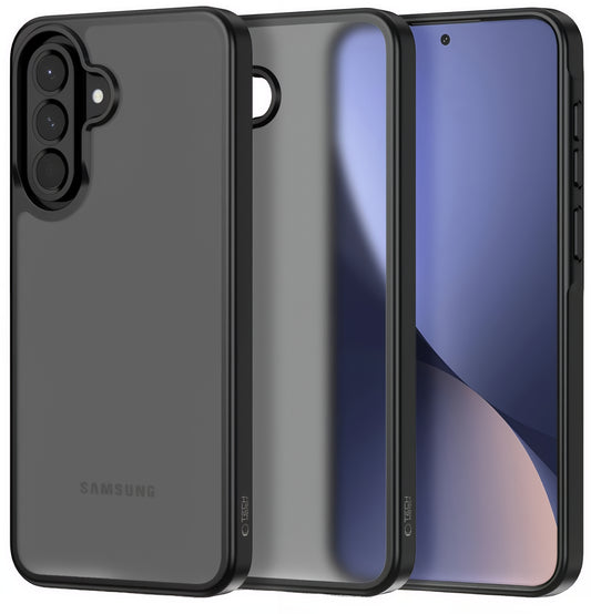 Capa para Samsung Galaxy A37 5G / A56 A566 / A36 A366, Tech-Protect, Magmat, Preta Fosca