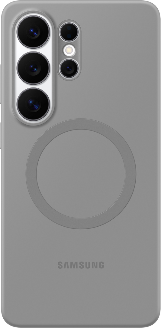 Capa para Samsung Galaxy S26 Ultra S948, Silicone Magnet Case, Cinza EF-ES948CJEGWW