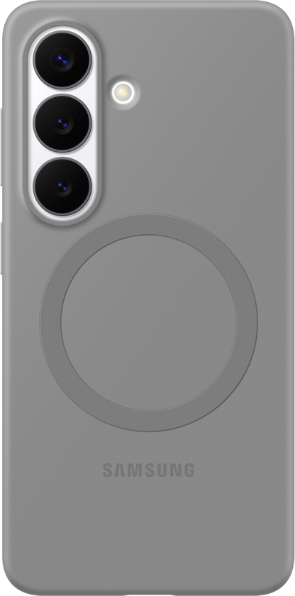 Capa para Samsung Galaxy S26 S942, Silicone Magnet Case, Cinza EF-ES942CJEGWW