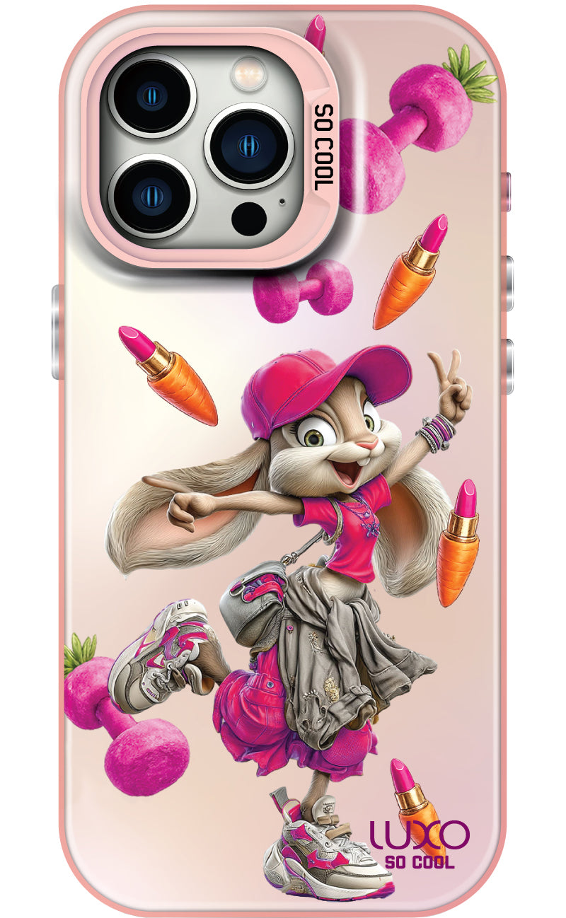 Case for Samsung Galaxy A37 5G / A56 A566 / A36 A366, LUXO So CooL, ArcadiA Rabbit, Multicolor