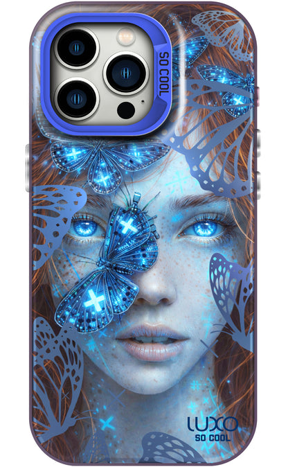 Capa para Samsung Galaxy A05s A057, LUXO So CooL, ArcadiA Butterfly Girl, Multicolor