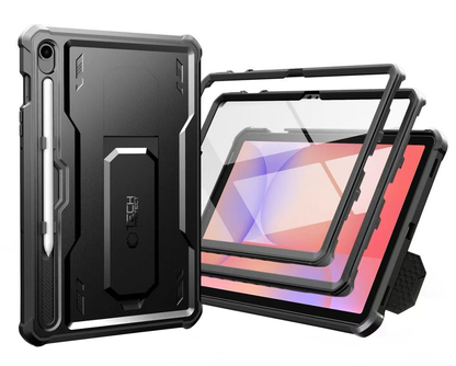 Capa para Samsung Galaxy Tab S10 Lite / Tab S10 FE / Tab S9, Tech-Protect, Kevlar Pro, Preta