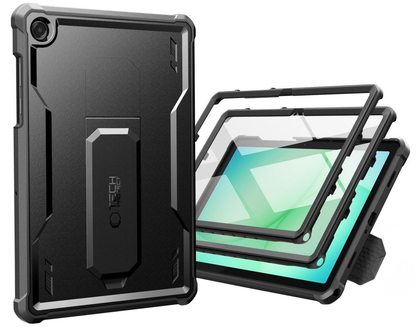 Capa para Samsung Galaxy Tab A11+ / Tab A9+, Tech-Protect, Kevlar Pro, Preta