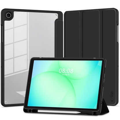 Capa para Samsung Galaxy Tab A11 / Tab A9, Tech-Protect, SC PEN Hybrid, Preta