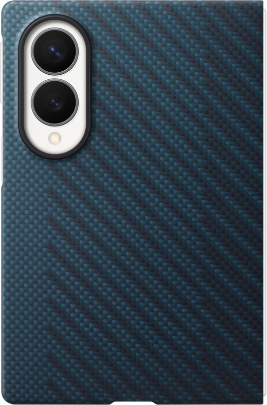 Capa para Samsung Galaxy Z Fold8 F971, Carbon Magnet Case, Azul Marinho EF-KF971SNEGWW