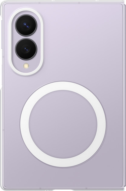 Capa para Samsung Galaxy Z Fold8 F971, Íman Transparente, Transparente EF-CF971CTEGWW