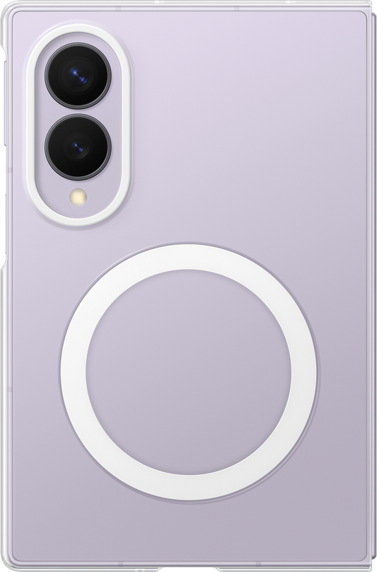 Capa para Samsung Galaxy Z Fold8 F971, Íman Transparente, Transparente EF-CF971CTEGWW