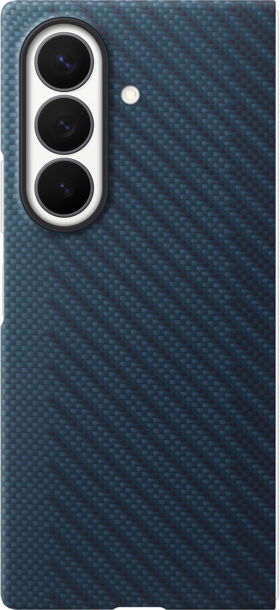 Capa para Samsung Galaxy Z Fold8 Ultra F976, Carbon Magnet Case, Azul Marinho EF-KF976SNEGWW