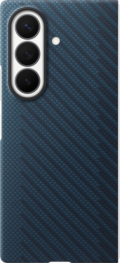Capa para Samsung Galaxy Z Fold8 Ultra F976, Carbon Magnet Case, Azul Marinho EF-KF976SNEGWW