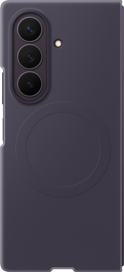 Capa para Samsung Galaxy Z Fold8 Ultra F976, Silicone Magnet Case, Violeta EF-EF976CVEGWW
