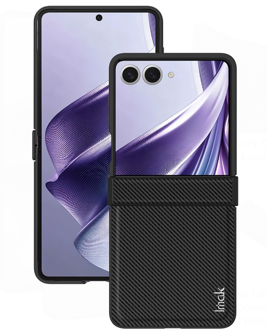 Capa para Samsung Galaxy Z Flip8 F776, Imak, Carbono, Preta