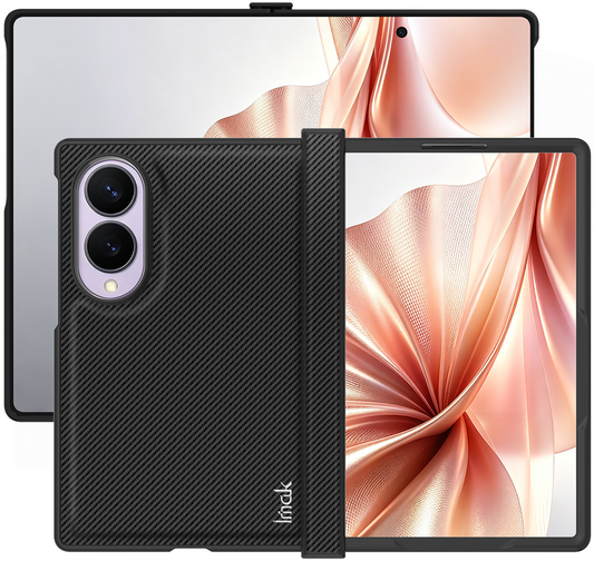 Capa para Samsung Galaxy Z Fold8 F971, Imak, Carbono, Preta