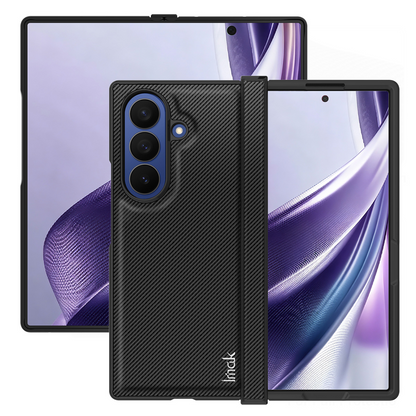 Capa para Samsung Galaxy Z Fold8 Ultra F976, Imak, Carbono, Preta