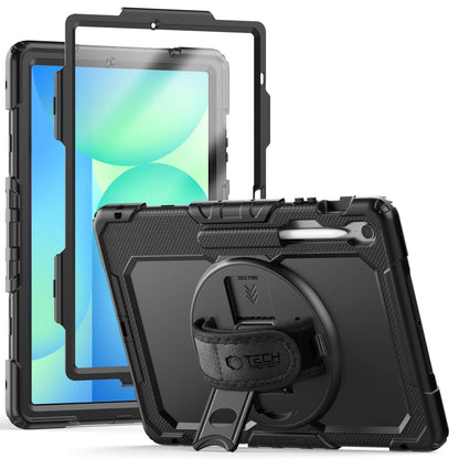 Capa para Samsung Galaxy Tab S10 FE+, Tech-Protect, Solid, Preta