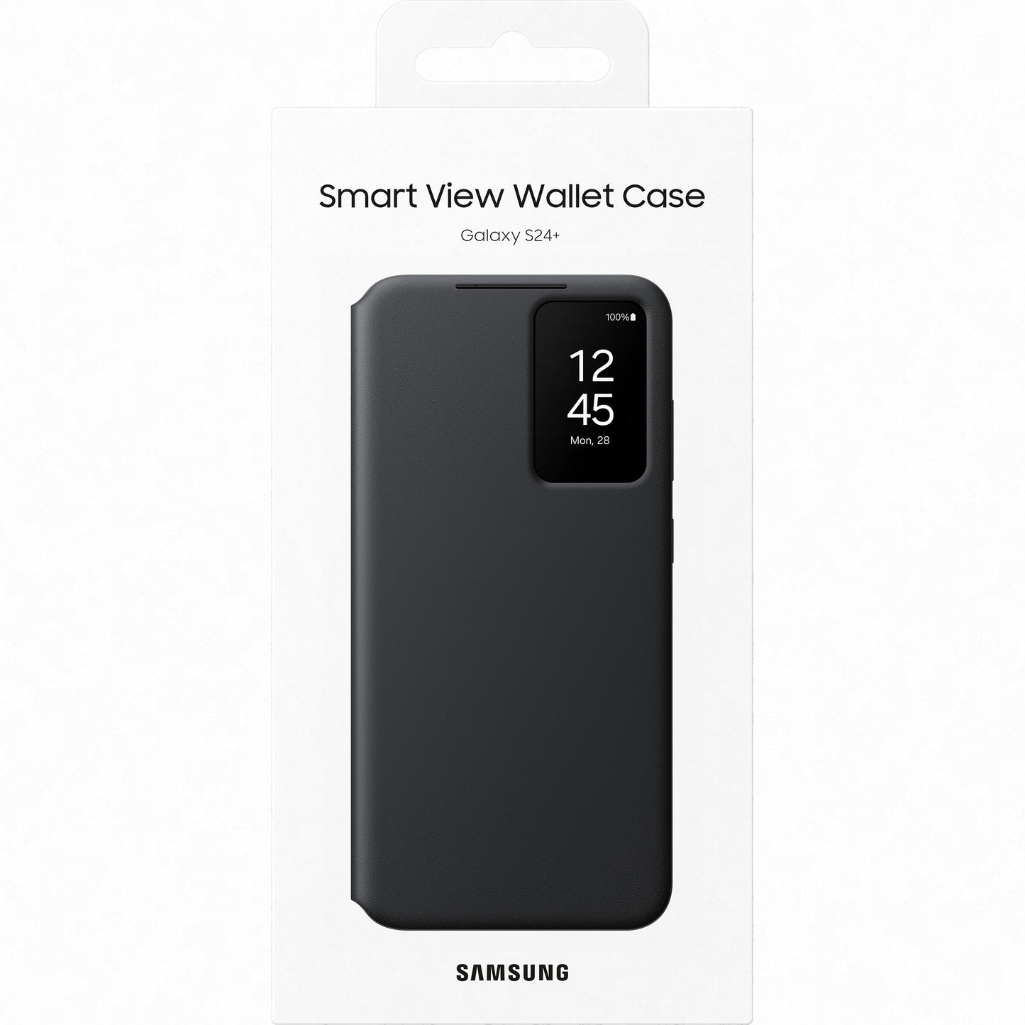 Bolsa para Samsung Galaxy S24+ S926, S-View Wallet, Preto EF-ZS926CBEGWWW 