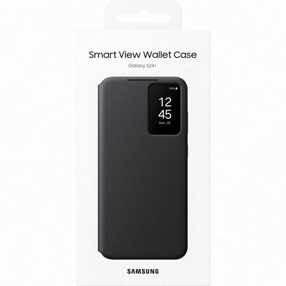 Bolsa para Samsung Galaxy S24+ S926, S-View Wallet, Preto EF-ZS926CBEGWWW 