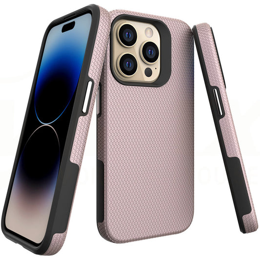 Capa para Samsung Galaxy A15 5G A156 / A15 A155, Vmax, Triangle, Rosa Dourado