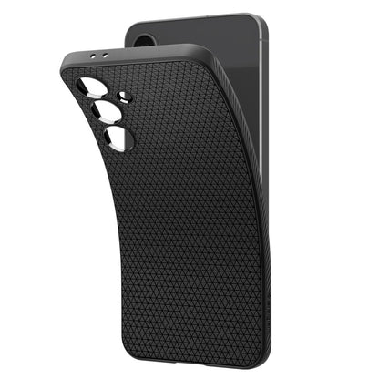 Capa para Samsung Galaxy S24 FE S721, Spigen, Liquid Air Matte, Preto ACS08618