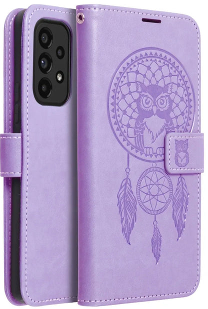 Capa para Samsung Galaxy A52s 5G A528 / A52 5G A526 / A52 A525, OEM, MEZZO Dream Catcher, Roxa