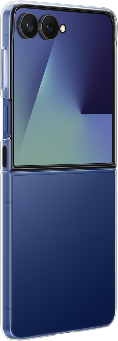 Capa para Samsung Galaxy Z Flip7 F766, Clear Case, Transparente EF-AF766CTEGWW