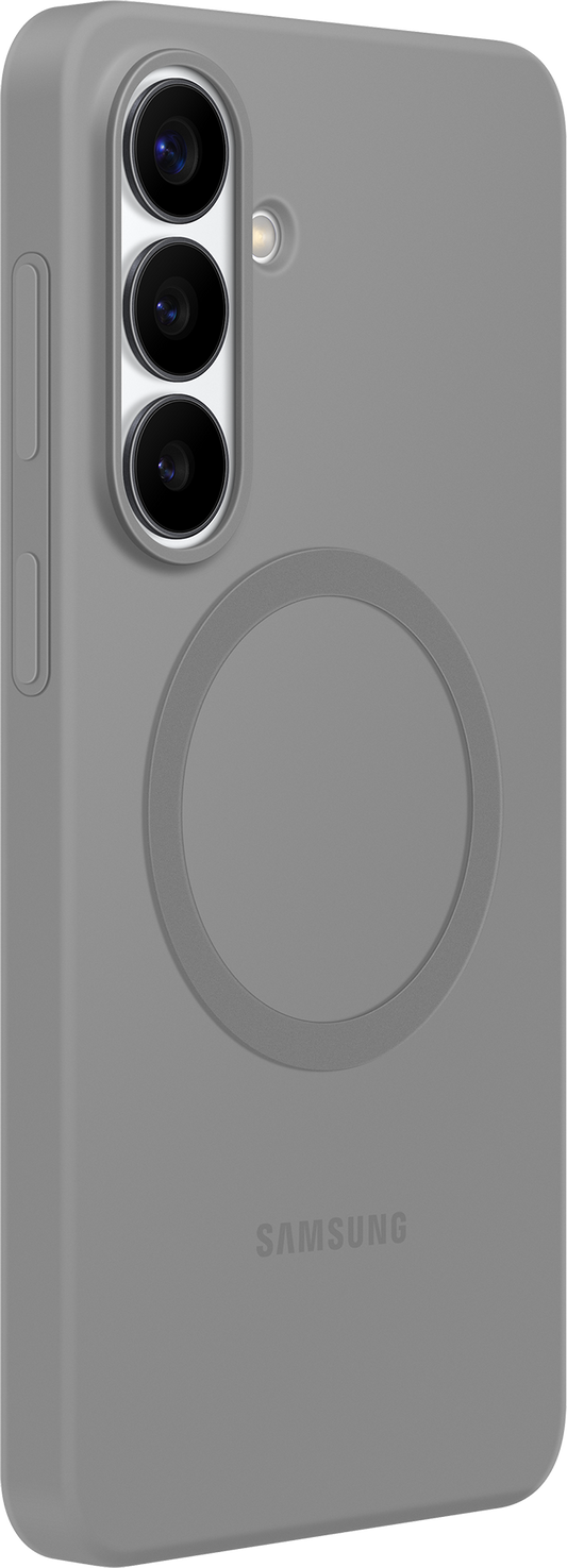 Capa para Samsung Galaxy S26 Plus S947, Silicone Magnet Case, Cinza EF-ES947CJEGWW