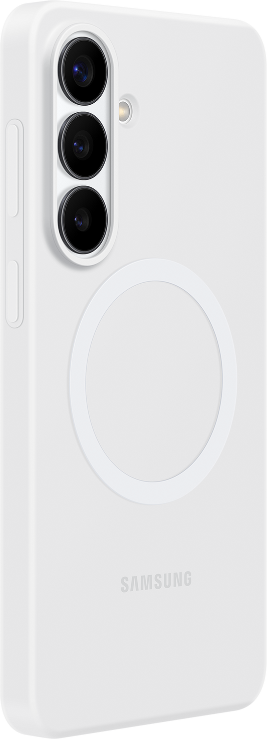 Capa para Samsung Galaxy S26 Plus S947, Silicone Magnet Case, Branca EF-ES947CWEGWW