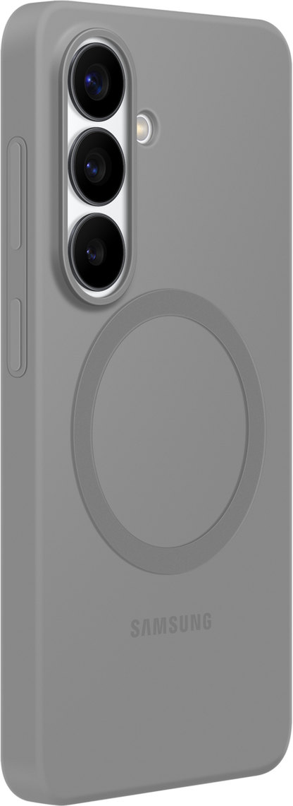 Capa para Samsung Galaxy S26 S942, Silicone Magnet Case, Cinza EF-ES942CJEGWW