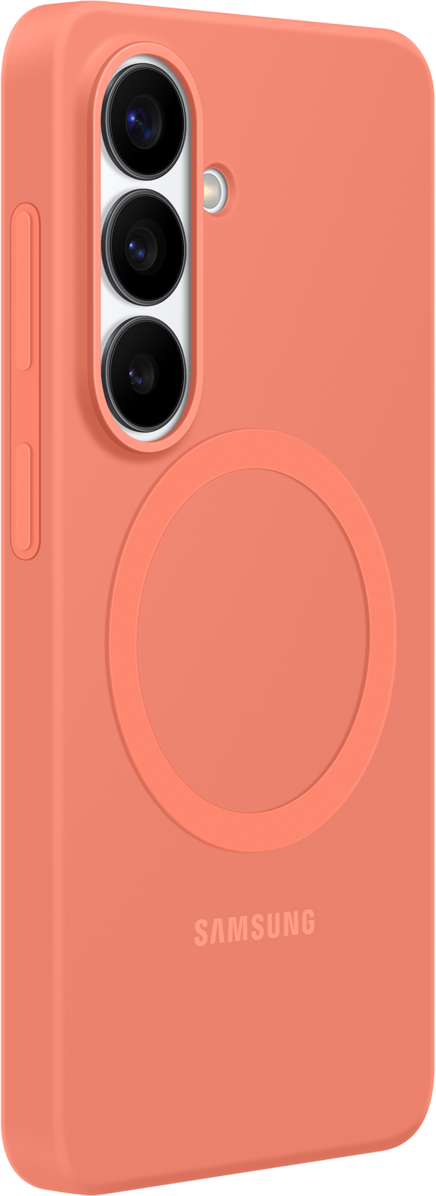 Capa para Samsung Galaxy S26 S942, Silicone Magnet Case, Vermelha EF-ES942COEGWW