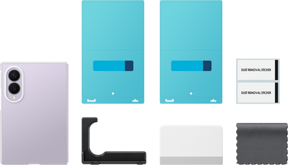 Capa para Samsung Galaxy Z Fold8 F971, Capa Transparente, Transparente EF-QF971CTEGWW