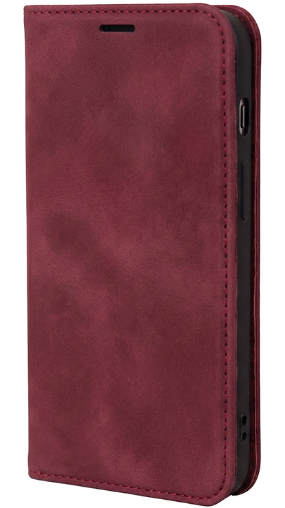 Capa para Samsung Galaxy A18 5G A186 / A17 4G A175 / A17 5G A176 / A26 A266, OEM, Smart Suede, Cor de vinho