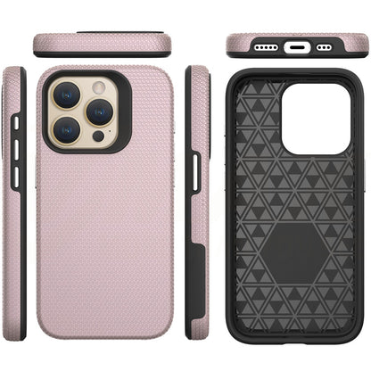 Capa para Samsung Galaxy A15 5G A156 / A15 A155, Vmax, Triangle, Rosa Dourado