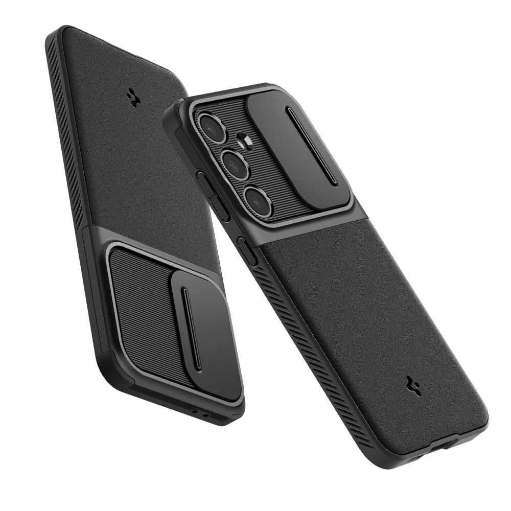 Capa para Samsung Galaxy S24 FE S721, Spigen, OPTIK ARMOR, Preto 