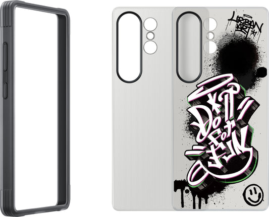 Capa para Samsung Galaxy S25 Ultra S938, FlipSuit Rugged Case, Preta EF-JS938CBEGWW
