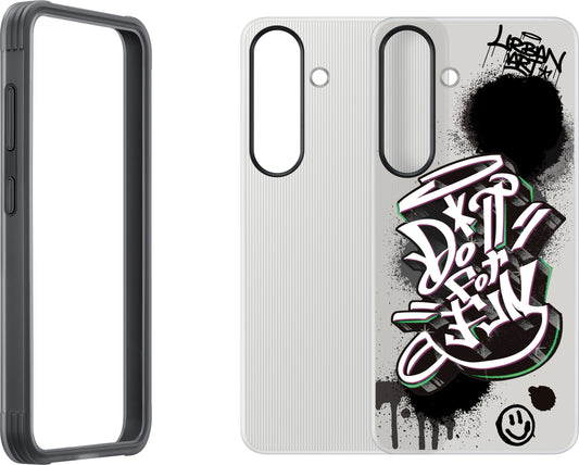 Capa para Samsung Galaxy S25 S931, FlipSuit Rugged Case, Preta EF-JS931CBEGWW