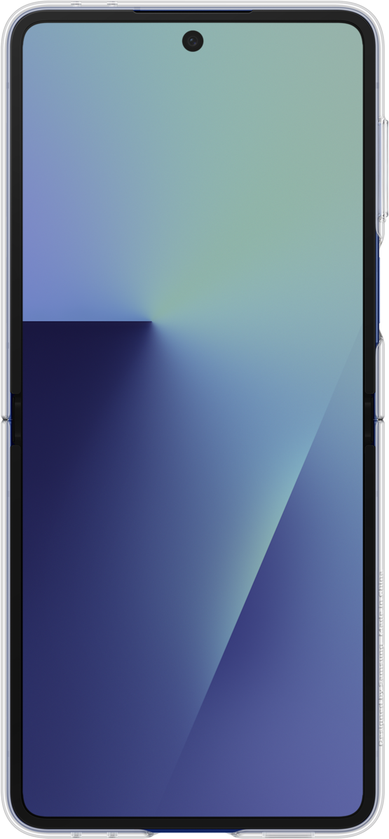 Capa para Samsung Galaxy Z Flip7 F766, Clear Case, Transparente EF-AF766CTEGWW