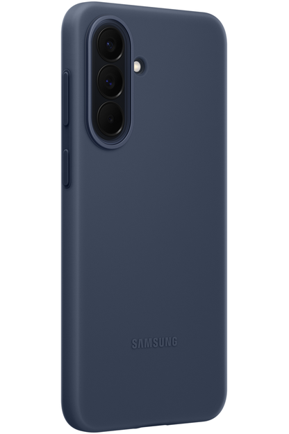 Capa para Samsung Galaxy A57 5G, Silicone Case, Azul-marinho EF-PA576CNEGWW