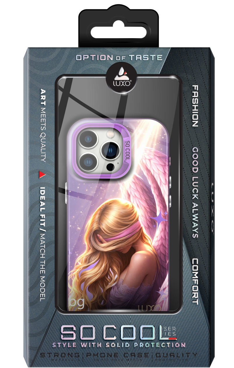 Capa para Samsung Galaxy S24 S921, LUXO So CooL, ArcadiA Angel, Multicolor