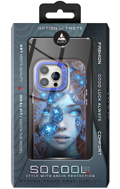 Capa para Samsung Galaxy A05s A057, LUXO So CooL, ArcadiA Butterfly Girl, Multicolor