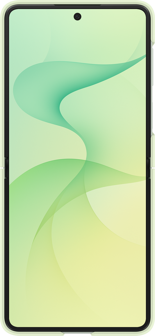 Capa para Samsung Galaxy Z Flip8 F776, Anel de Silicone Magnético, Verde EF-EF776CGEGWW