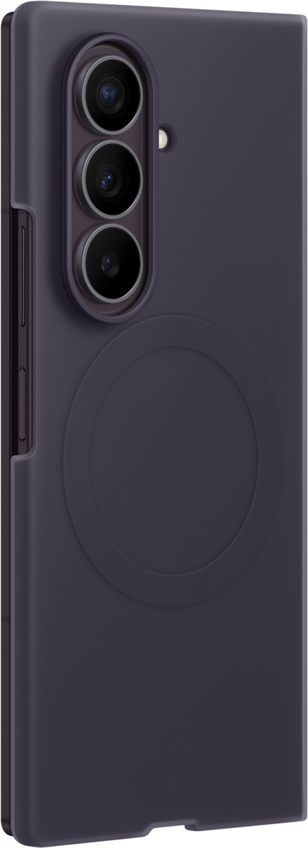 Capa para Samsung Galaxy Z Fold8 Ultra F976, Silicone Magnet Case, Violeta EF-EF976CVEGWW