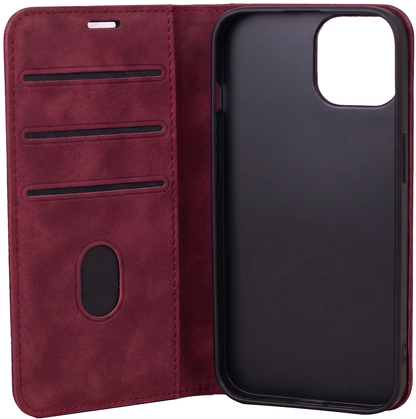 Capa para Samsung Galaxy A18 5G A186 / A17 4G A175 / A17 5G A176 / A26 A266, OEM, Smart Suede, Cor de vinho