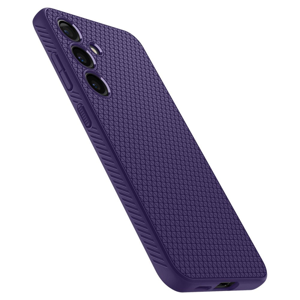 Capa para Samsung Galaxy S24 S921, Spigen, Liquid Air, Roxa ACS07451 