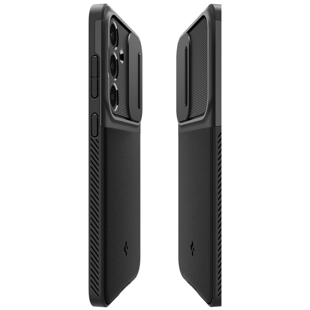 Capa para Samsung Galaxy S24 FE S721, Spigen, OPTIK ARMOR, Preto 