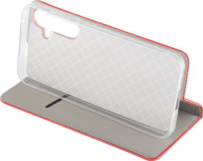 Capa para Samsung Galaxy A26 A266, OEM, Smart Magnet, Vermelha