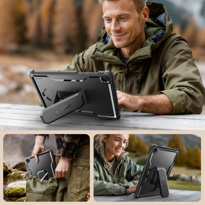 Capa para Samsung Galaxy Tab A11+ / Tab A9+, Tech-Protect, Kevlar Pro, Preta
